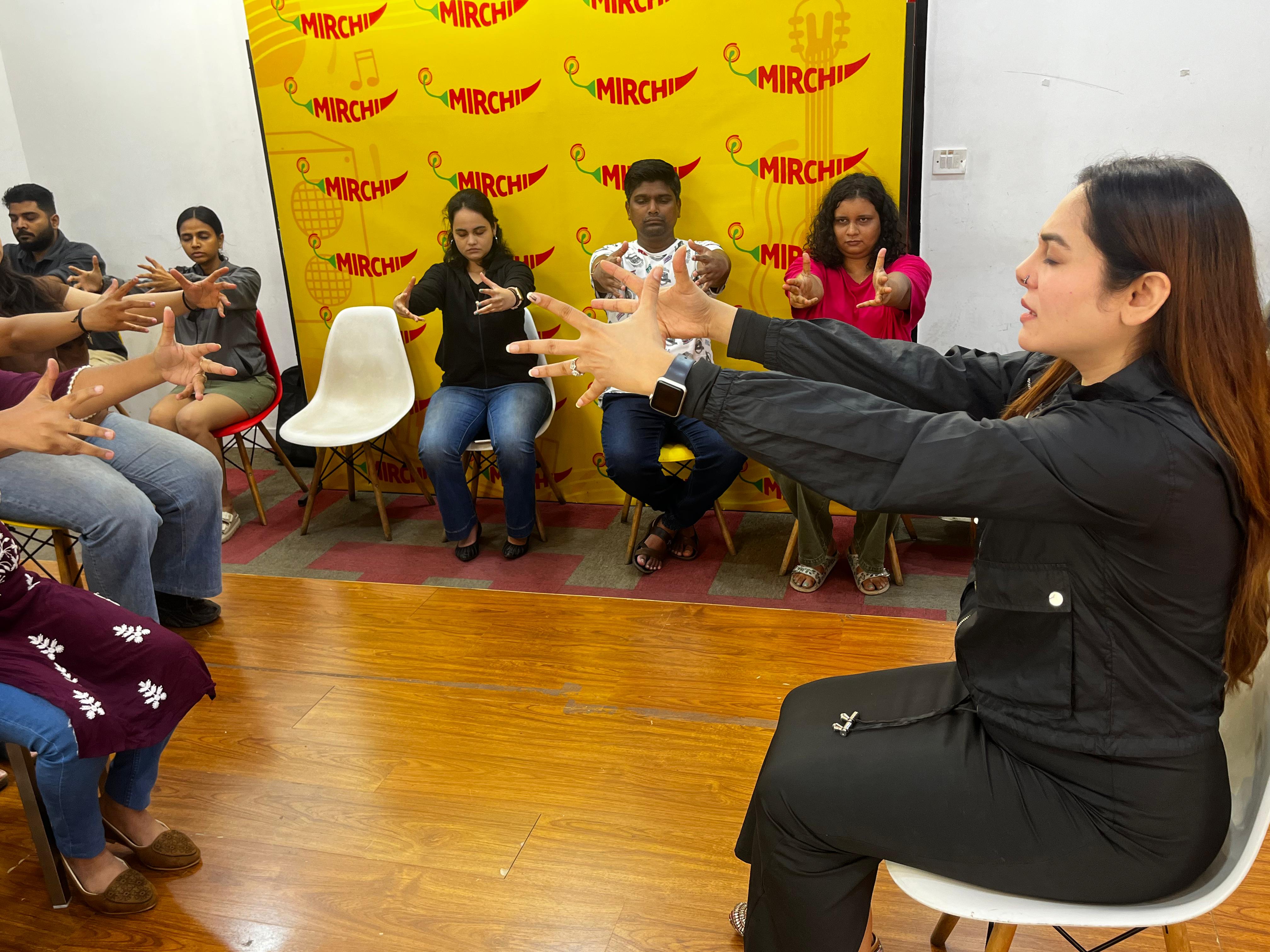 Stress management hypnotherapy session in Mumbai